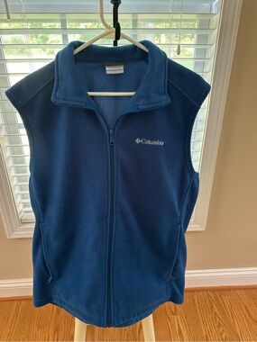 Columbia Deep Blue Fleece Vest